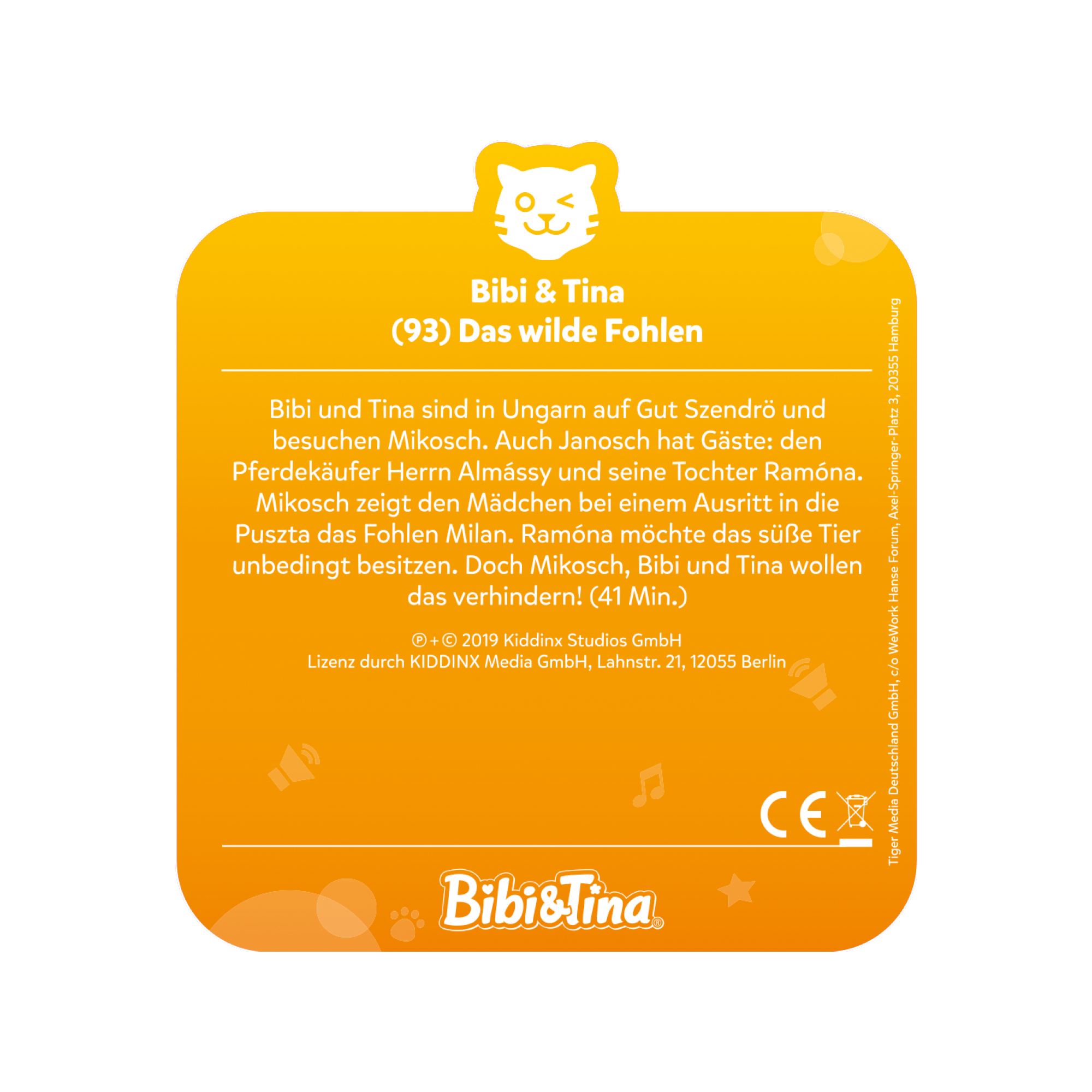 tigercard - Bibi & Tina 93: Das wilde Fohlen