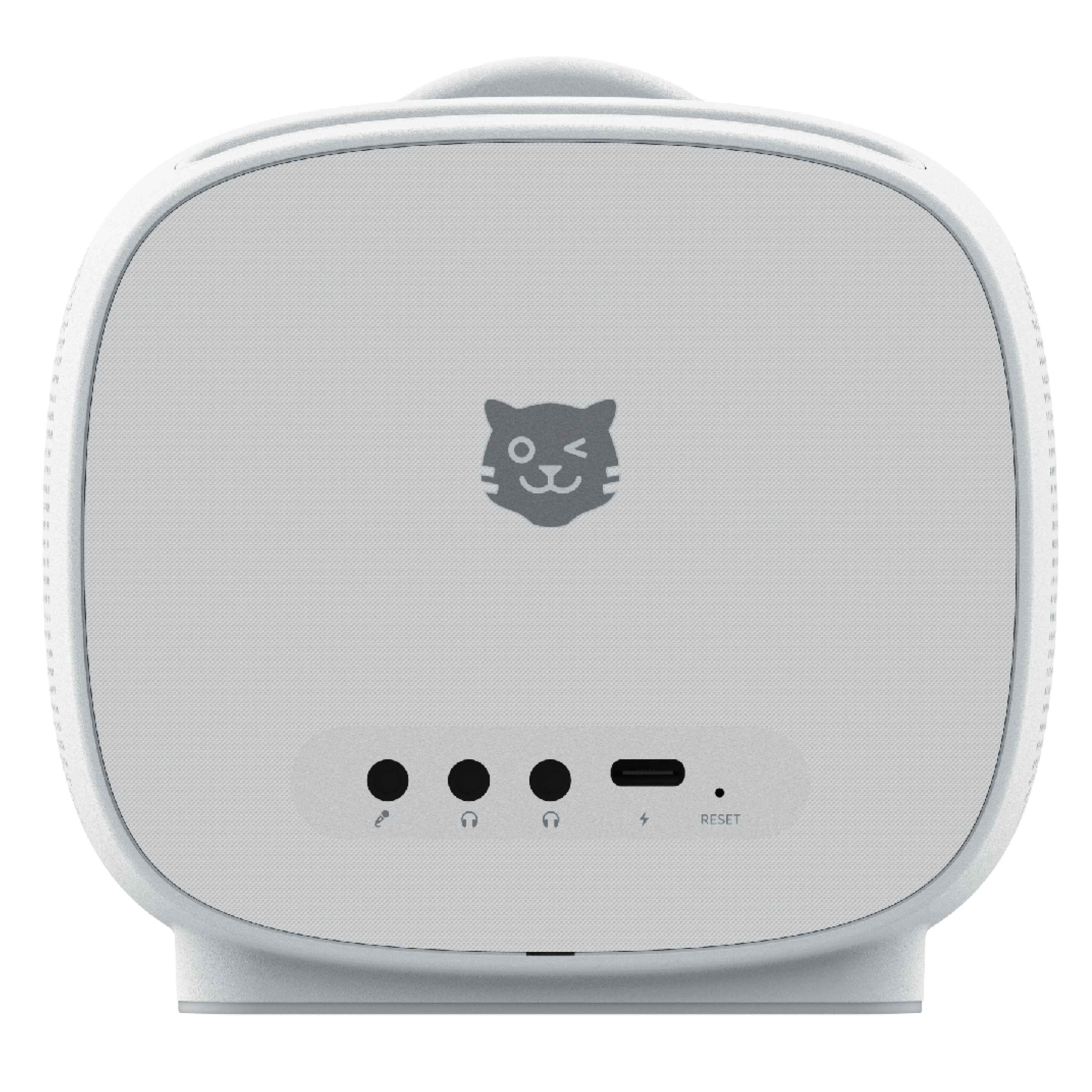 Detailaufnahme der tigerbox MINI ohne Tragehülle - Rückansicht