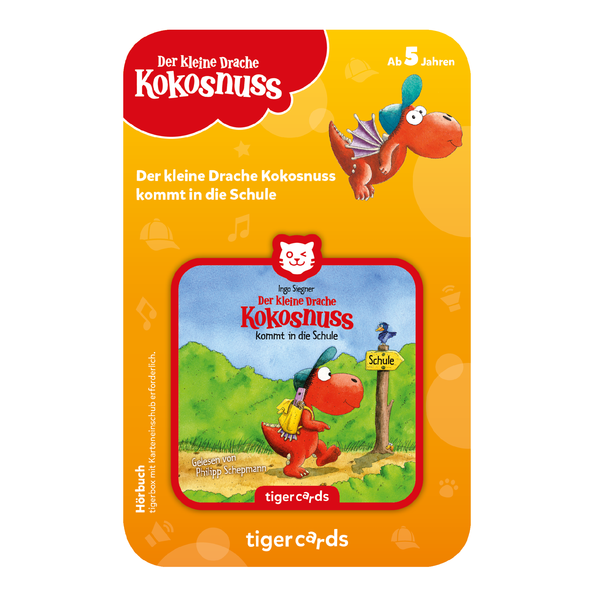 tigercard - Der kleine Drache Kokosnuss 1: kommt in die Schule