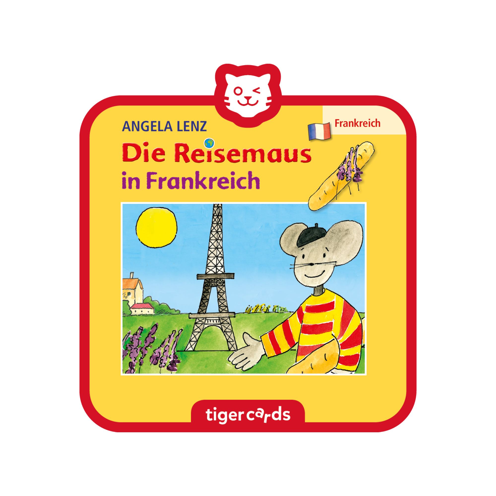 tigercard - Die Reisemaus in Frankreich