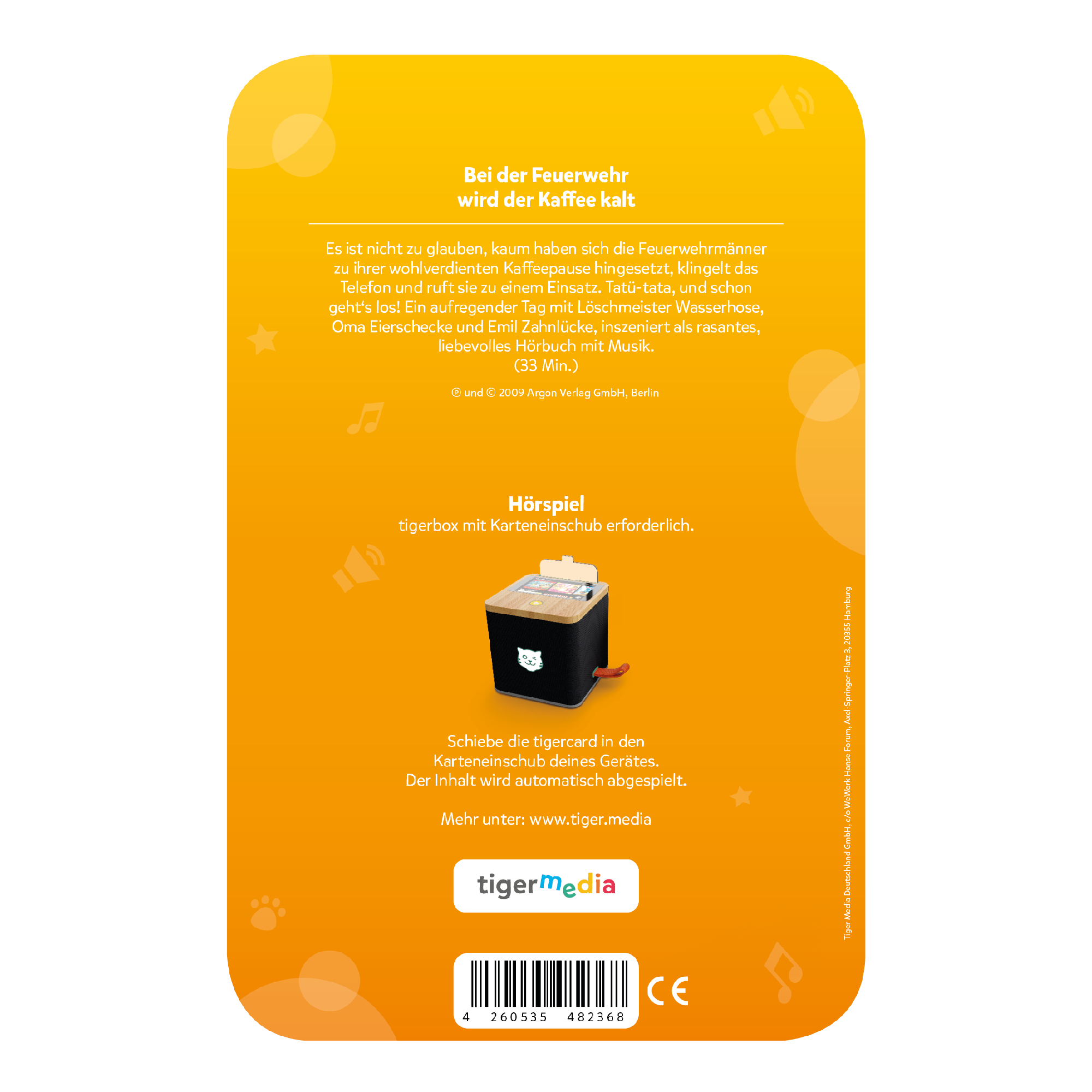 tigercard - Bei der Feuerwehr wird der Kaffee kalt