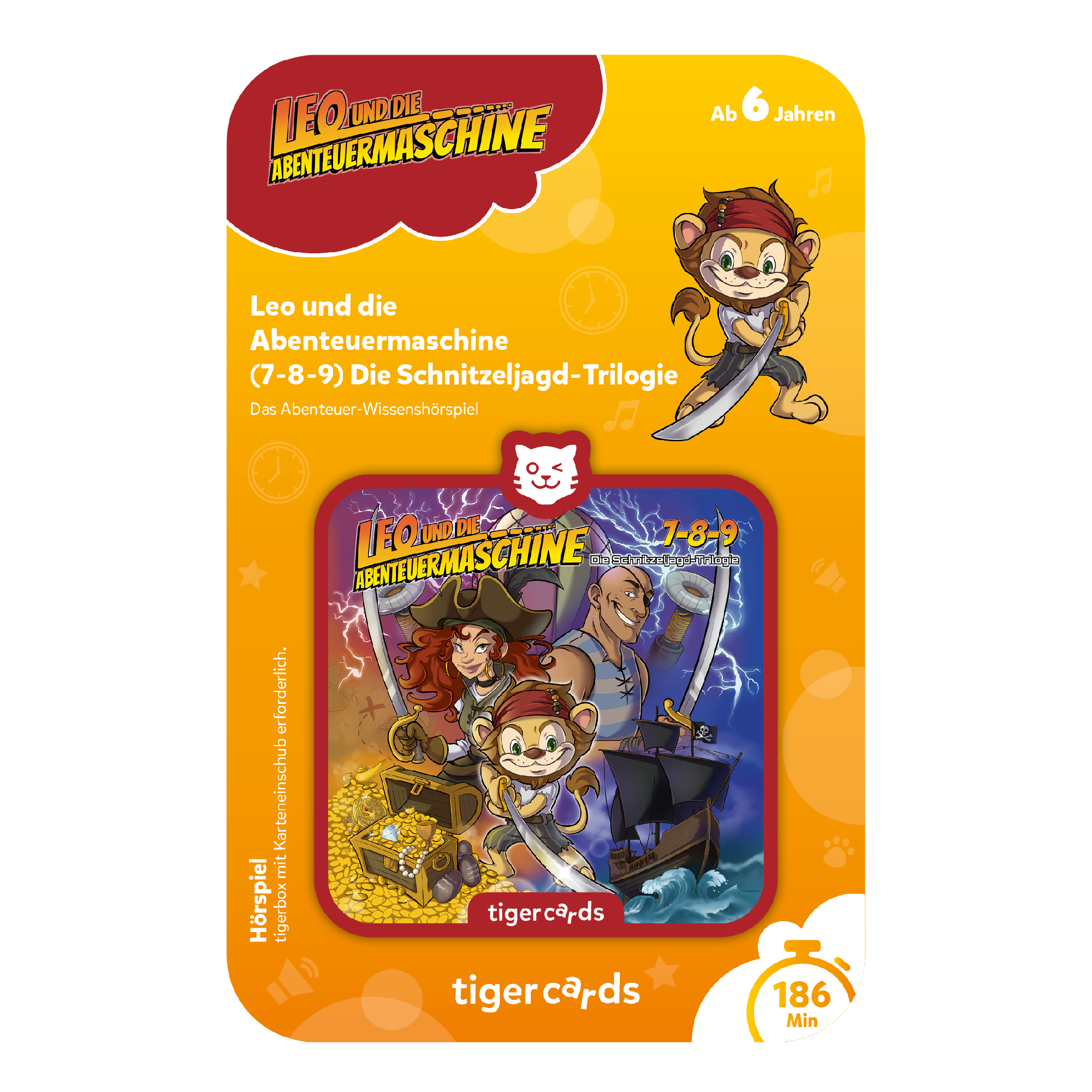 tigercard: Leo und die Abenteuermaschine - Folge 789 - Die Schnitzeljagd-Trilogie