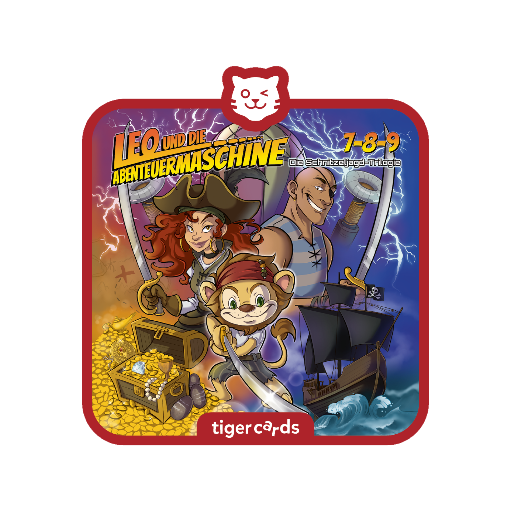 tigercard: Leo und die Abenteuermaschine - Folge 789 - Die Schnitzeljagd-Trilogie