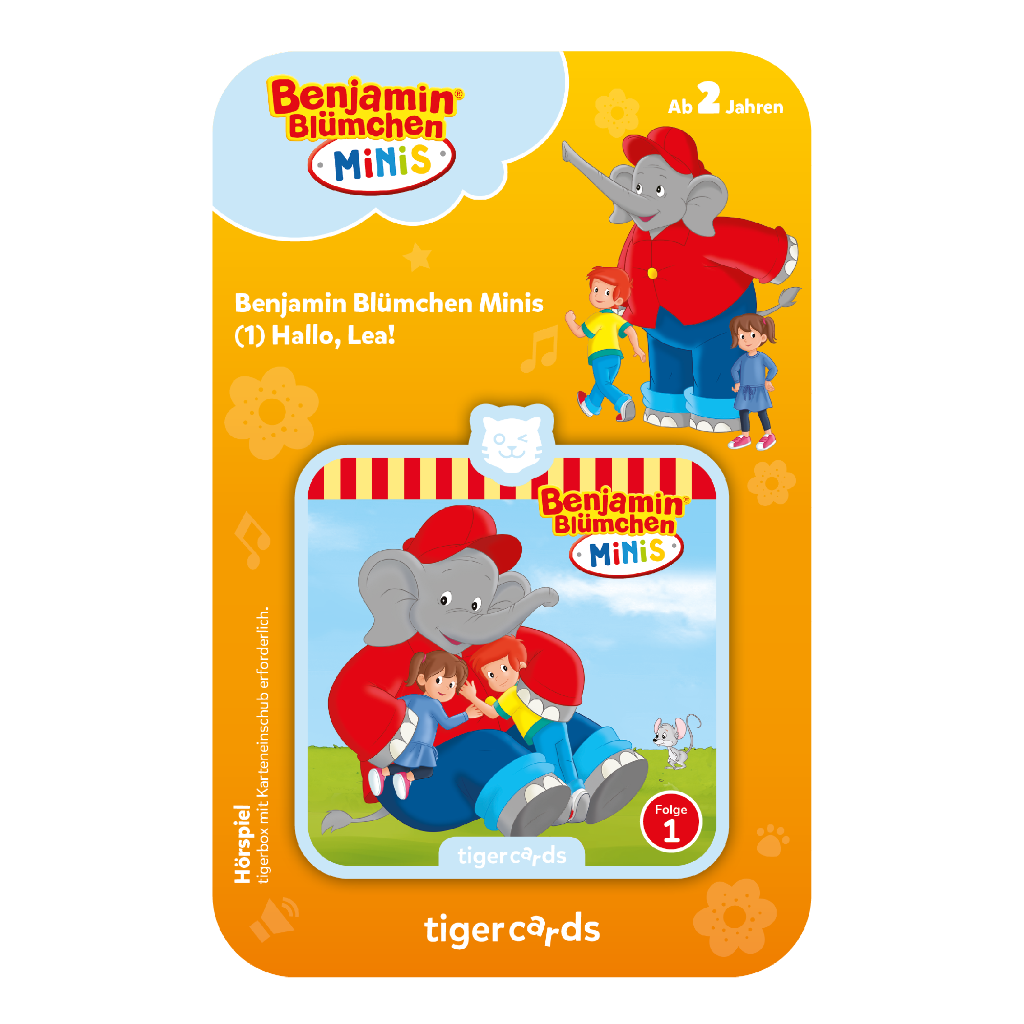 tigercard - Benjamin Blümchen - Minis 1: Hallo Lea