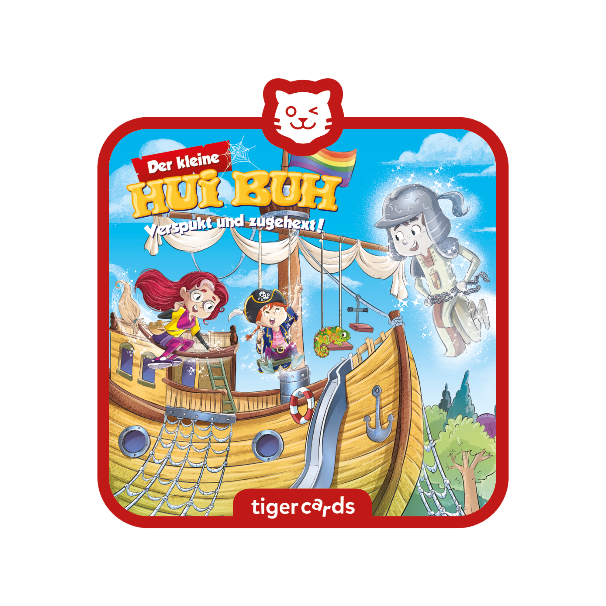 tigercard - Der kleine Hui Buh 22: Ein Piratentier für Polly / Die verwünschte Wünscherei