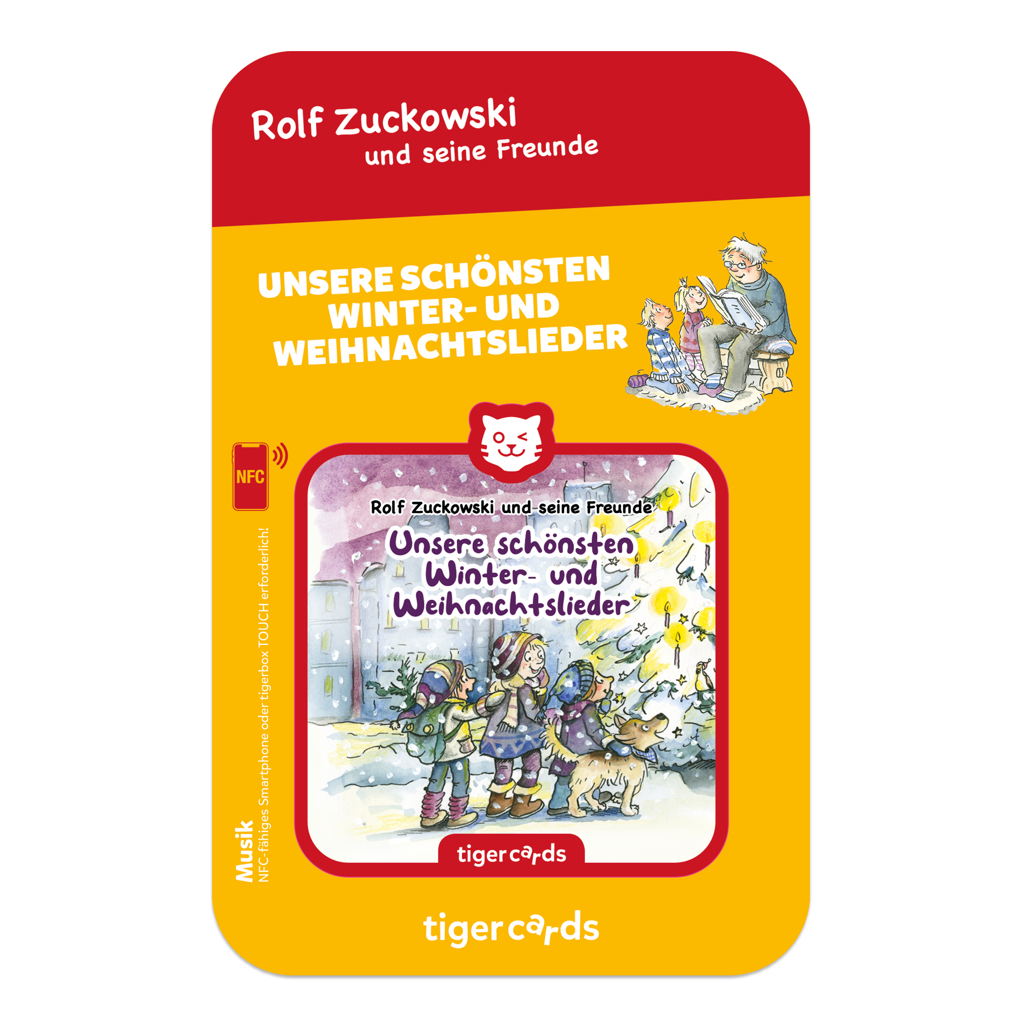 tigercard - Rolf Zuckowski und seine Freunde: Unsere schönsten Winter- und Weihnachtslieder