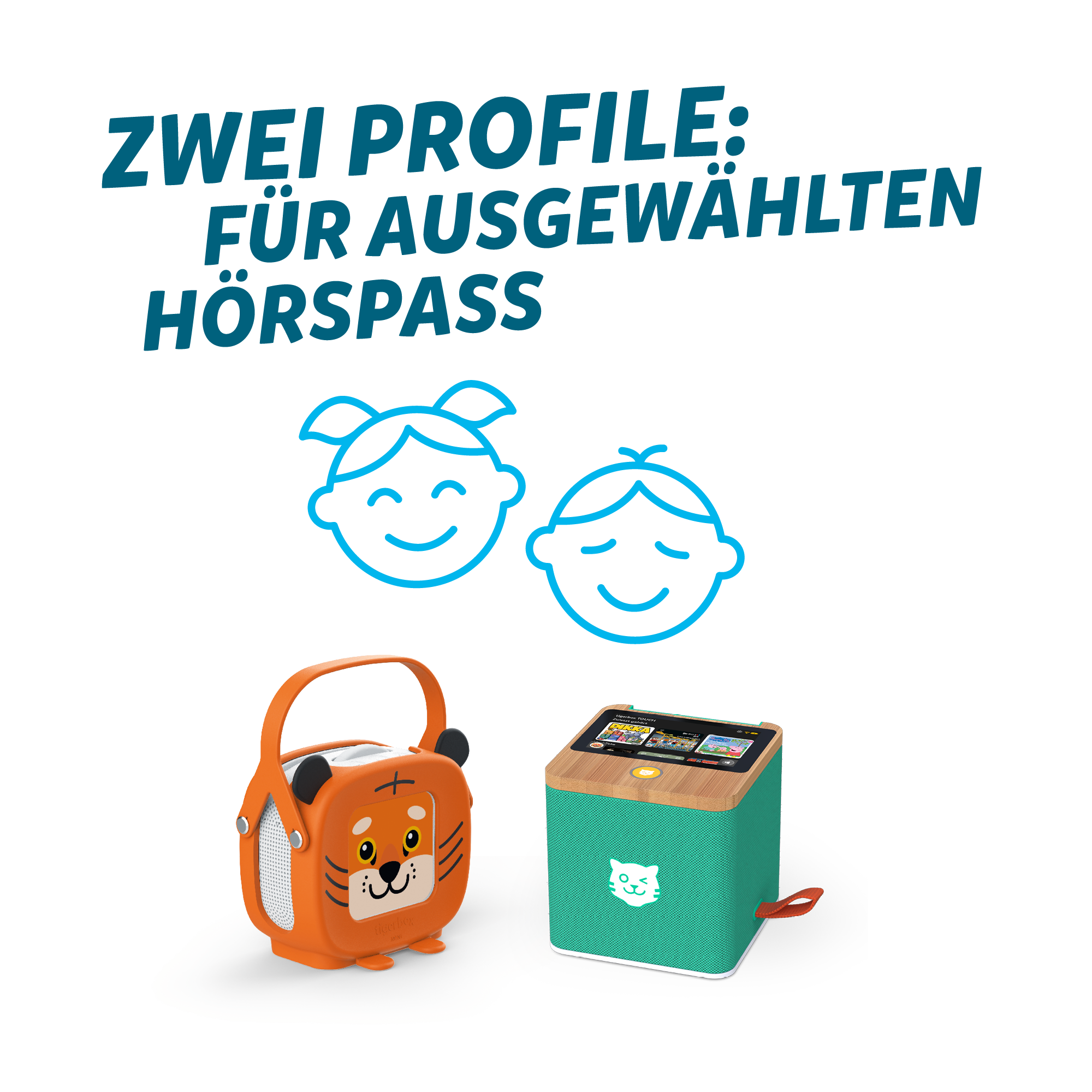 Digitaler 12 Monate tigertones DUO Prepaid-Zugang (E-Mail-Versand)