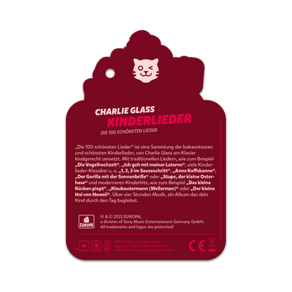 Kinder Lieder (Charlie Glass) - Die 100 Besten Kinderlieder