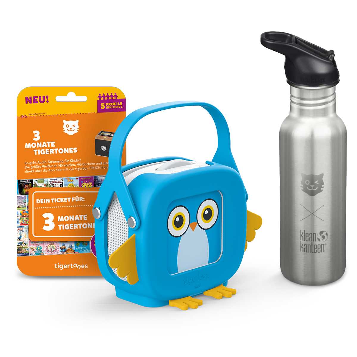 tigerbox MINI Einführungspaket Klean Kanteen® Edition