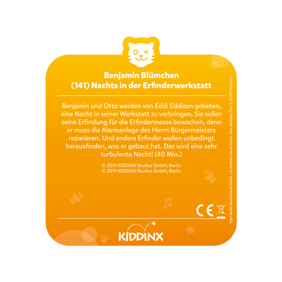 tigercard - Benjamin Blümchen 141: Nachts in der Erfinderwerkstatt