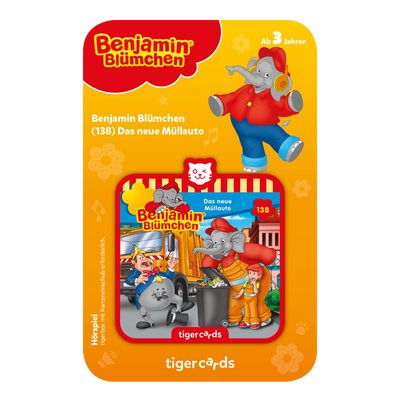 tigercard - Benjamin Blümchen 138: Das neue Müllauto