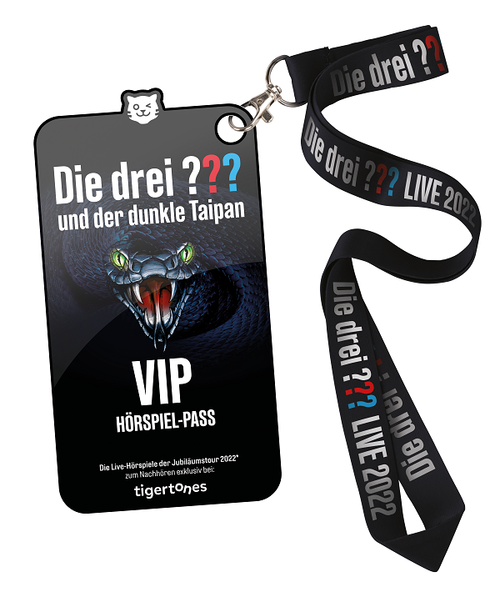 Die Drei Fragezeichen Der Dunkle Taipan Dvd tigercard - Die drei ??? - und der dunkle Taipan (LIVE) | Tiger Media