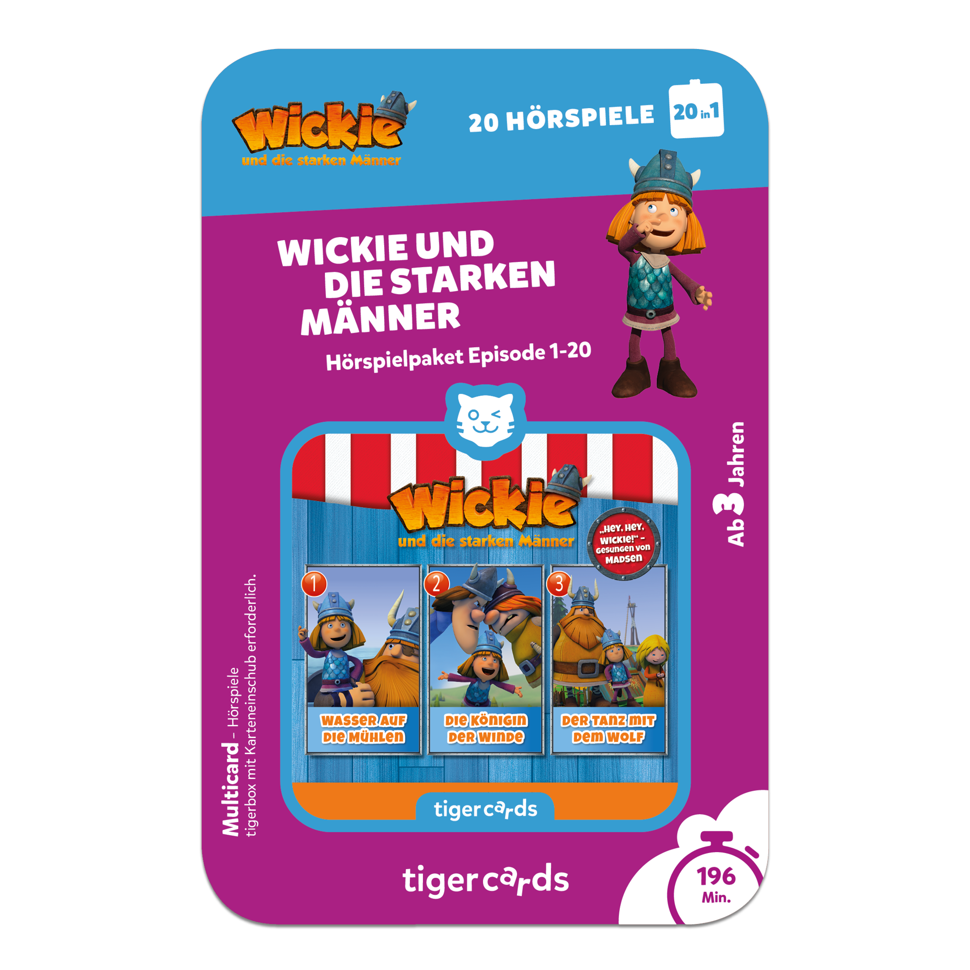 tigercard - Wickie und die starken Männer: Hörspielpaket Episode 1-20