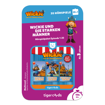 tigercard - Wickie und die starken Männer: Hörspielpaket Episode 1-20