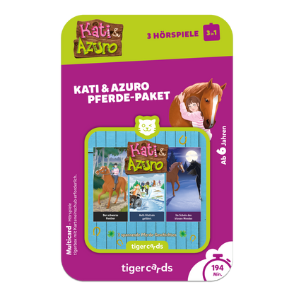 tigercard - Kati & Azuro: 3 in 1 Pferde-Paket