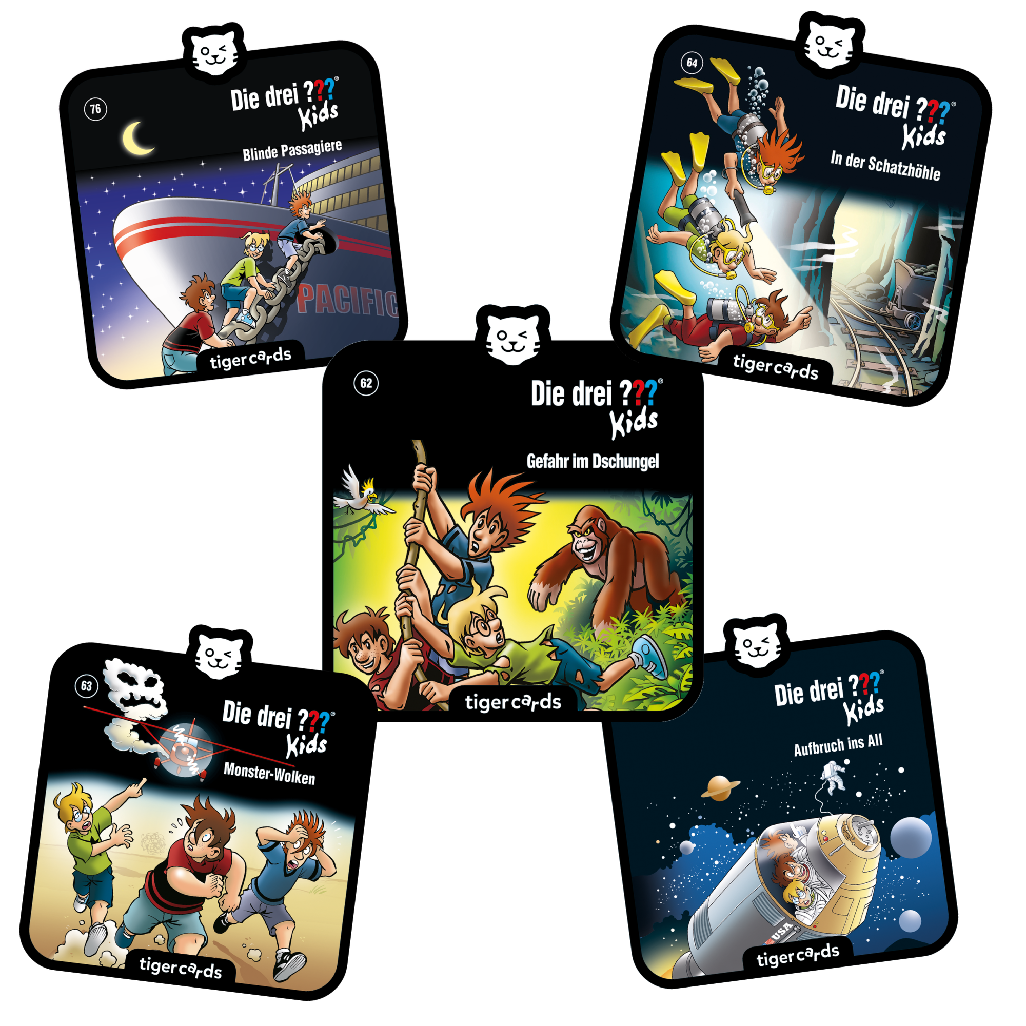 Die drei ??? Kids Hörspielpaket