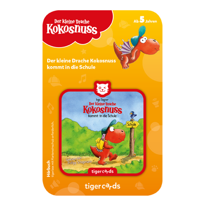 tigercard - Der kleine Drache Kokosnuss 1: kommt in die Schule
