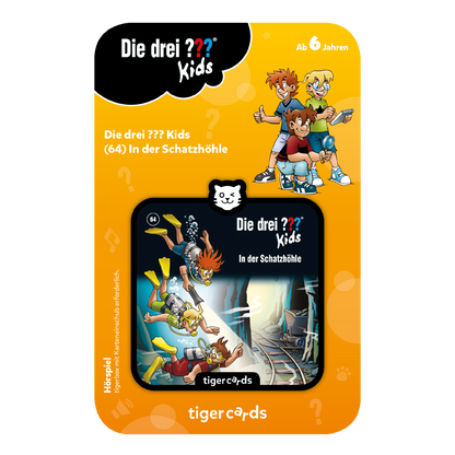 tigercard | Die drei ??? Kids | Folge 64: In der Schatzhöhle tigercard | Die drei ??? Kids | Folge 64: In der Schatzhöhle