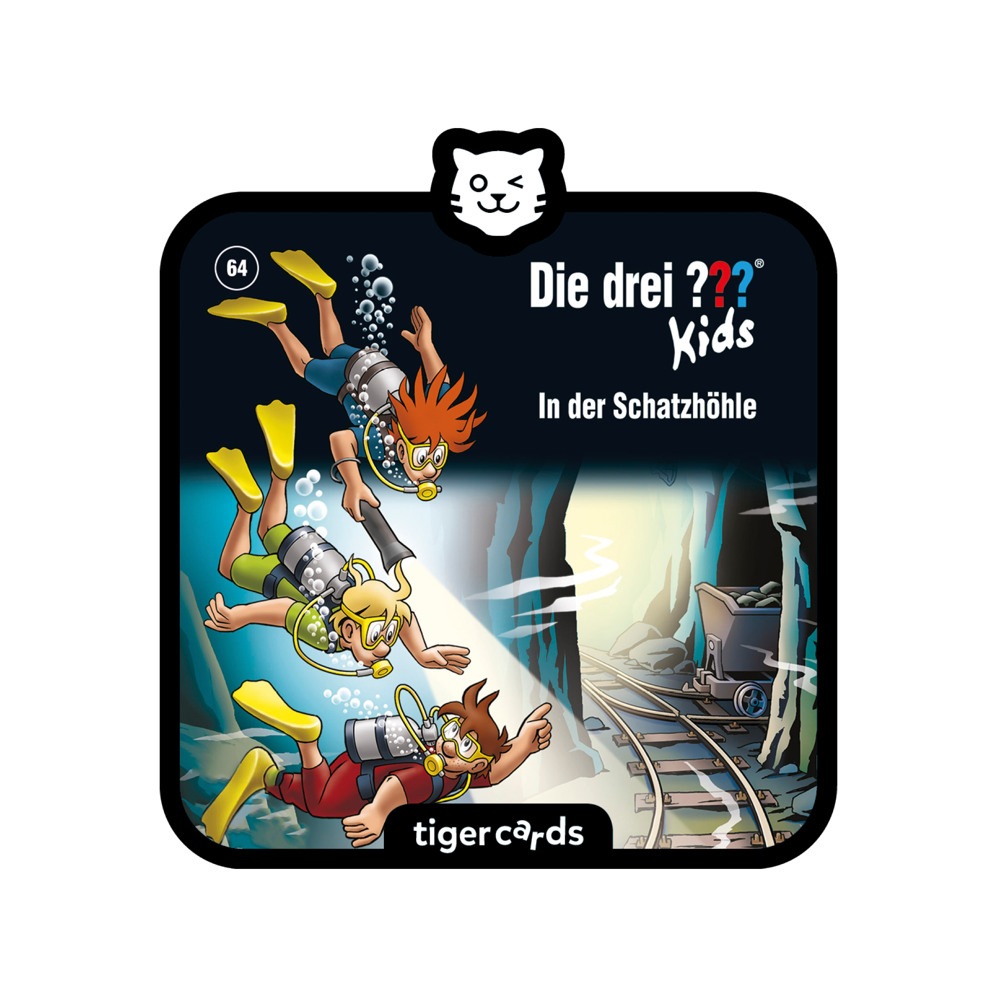 tigercard - Die drei ??? Kids 64: In der Schatzhöhle