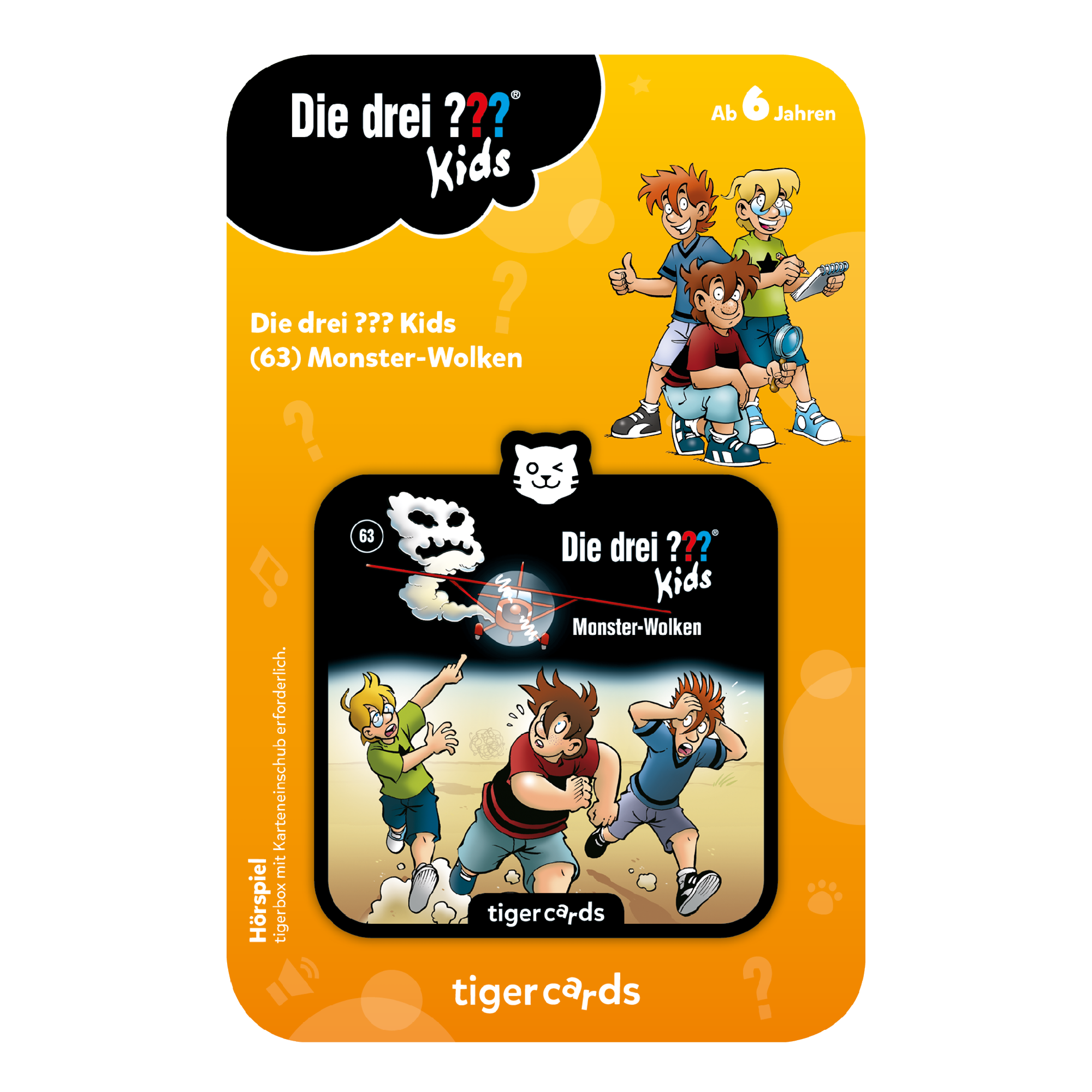 tigercard - Die drei ??? Kids 63: Monster-Wolken