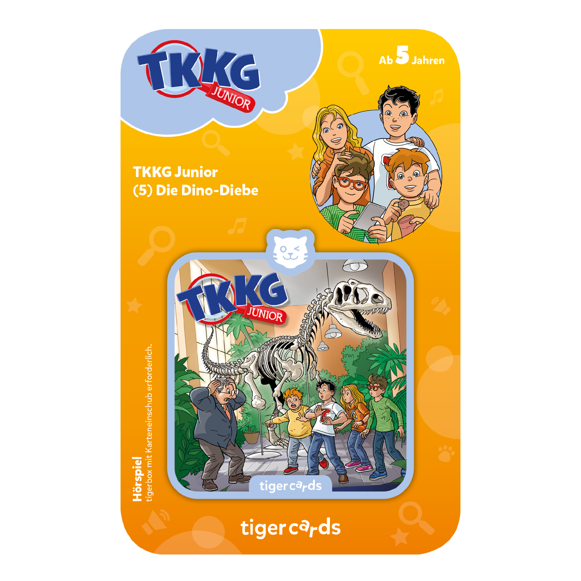 tigercard - TKKG Junior 5: Die Dino-Diebe