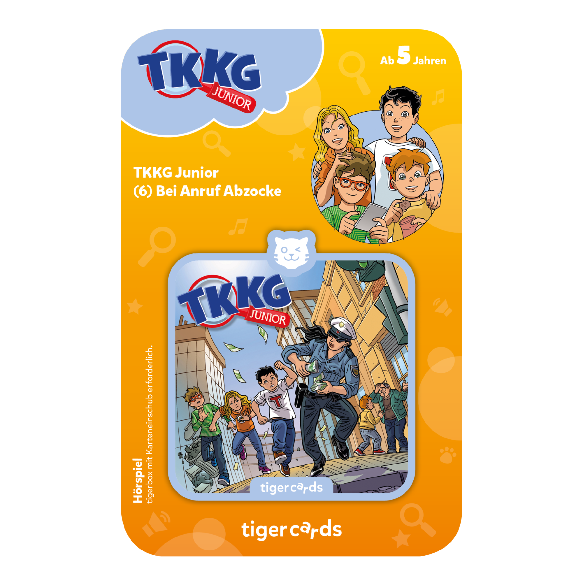 tigercard - TKKG Junior 6: Bei Anruf Abzocke