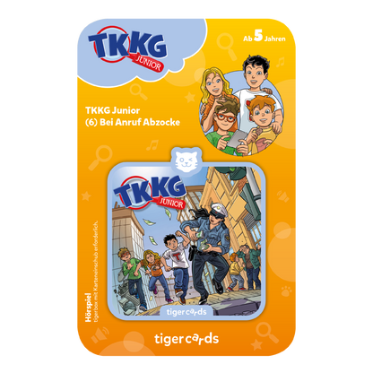 tigercard - TKKG Junior 6: Bei Anruf Abzocke