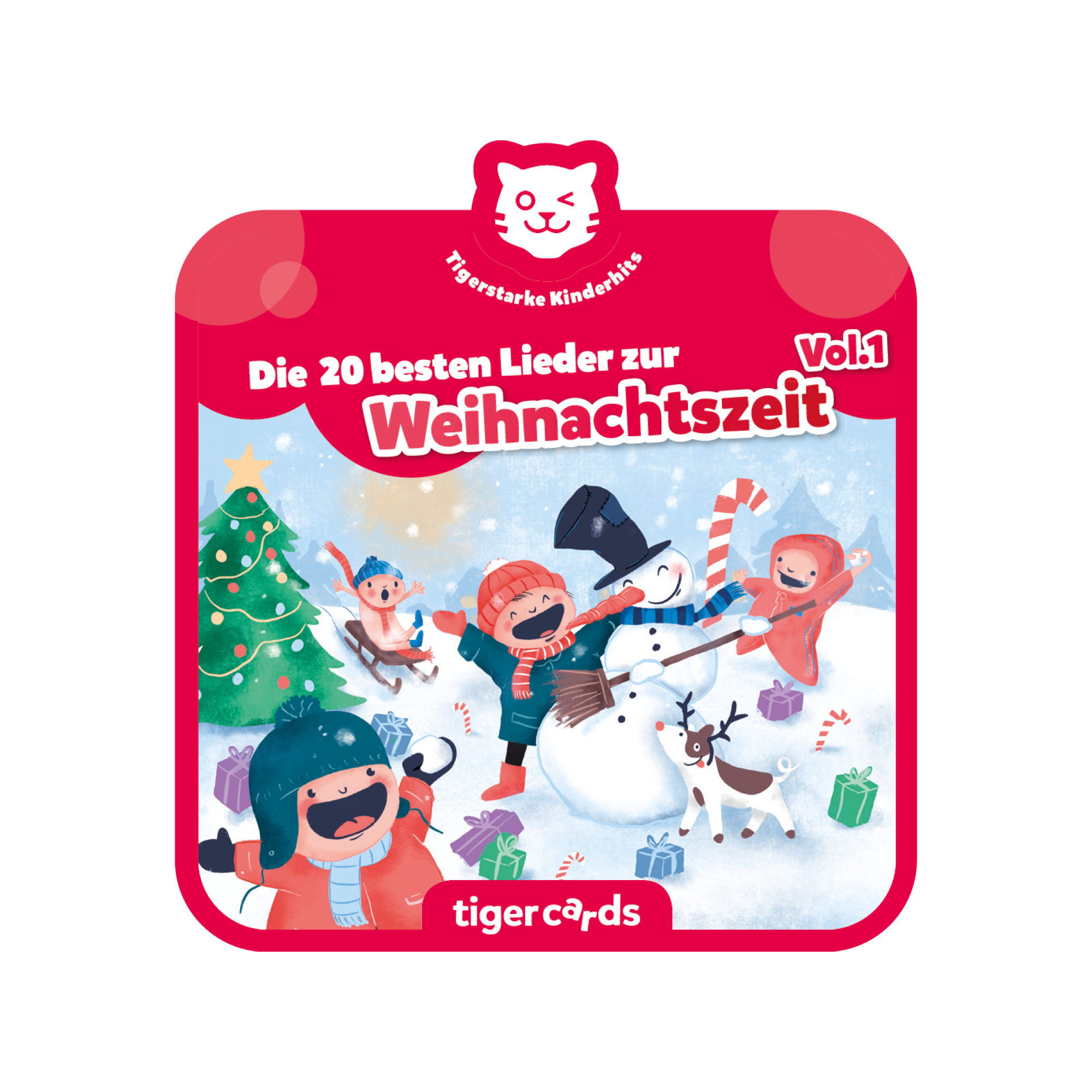 tigercard - Tigerstarke Kinderhits: Die 20 besten Lieder zur Weihnachtszeit Vol.1