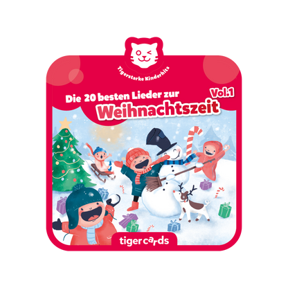 tigercard - Tigerstarke Kinderhits: Die 20 besten Lieder zur Weihnachtszeit Vol.1