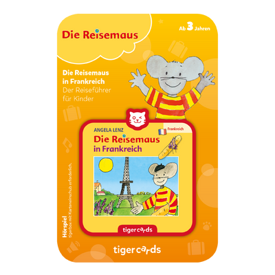 tigercard - Die Reisemaus in Frankreich