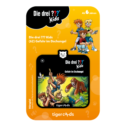 tigercard - Die ??? Kids 62: Gefahr im Dschungel