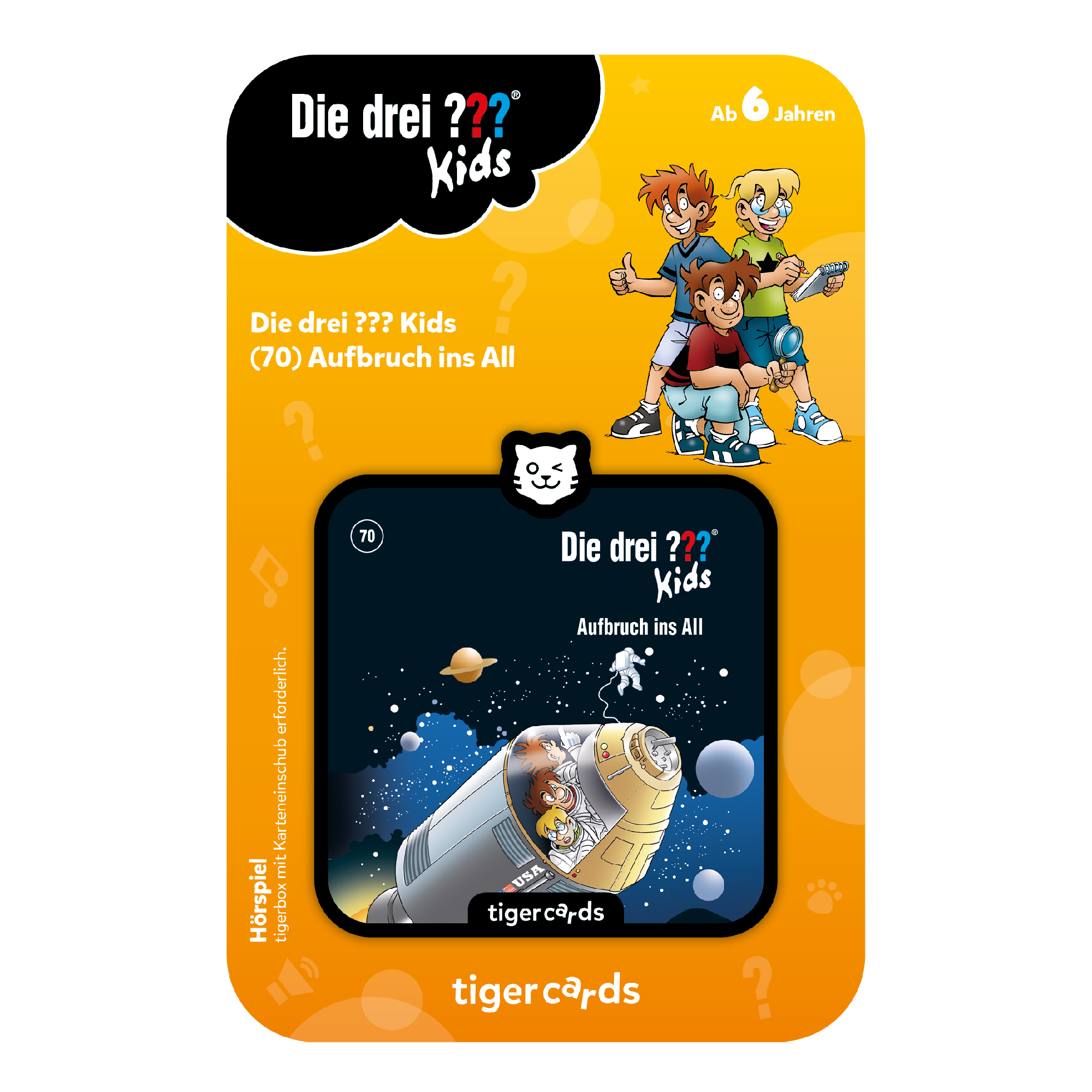 tigercard - Die ??? Kids 70: Aufbruch ins All