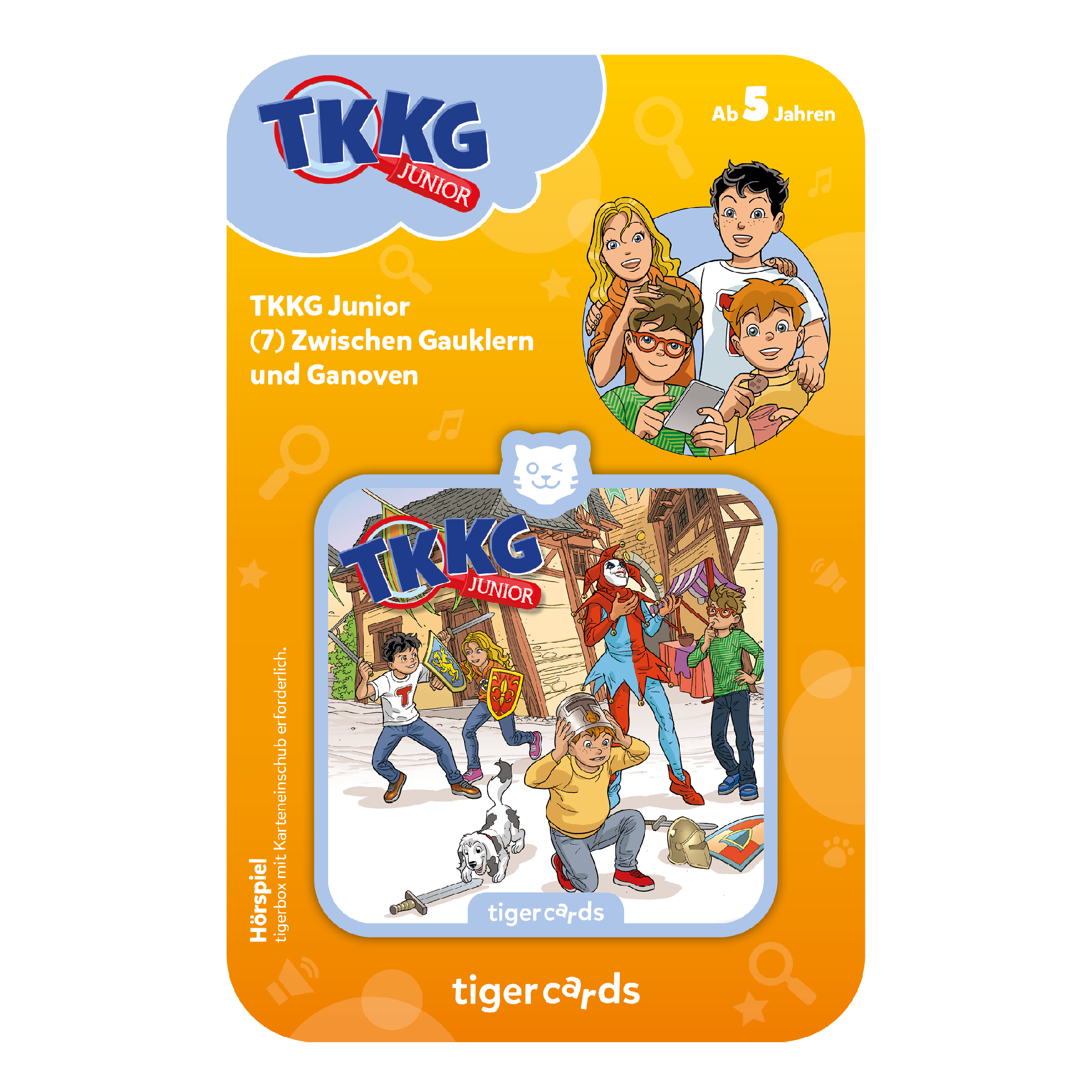 tigercard - TKKG Junior 7: Zwischen Gauklern und Ganoven