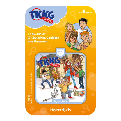 tigercard - TKKG Junior 7: Zwischen Gauklern und Ganoven