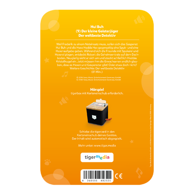 tigercard - Der kleine Hui Buh 9: Der kleine Geisterjäger / Der weltbeste Detektiv