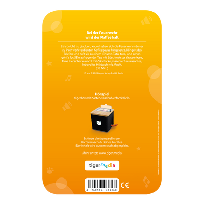 tigercard - Bei der Feuerwehr wird der Kaffee kalt