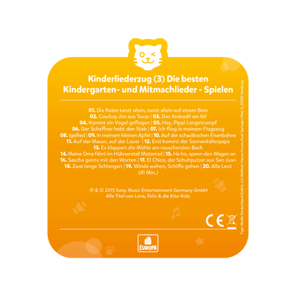 tigercard - Kinderliederzug 3: Die besten Kindergartenlieder - Spielen