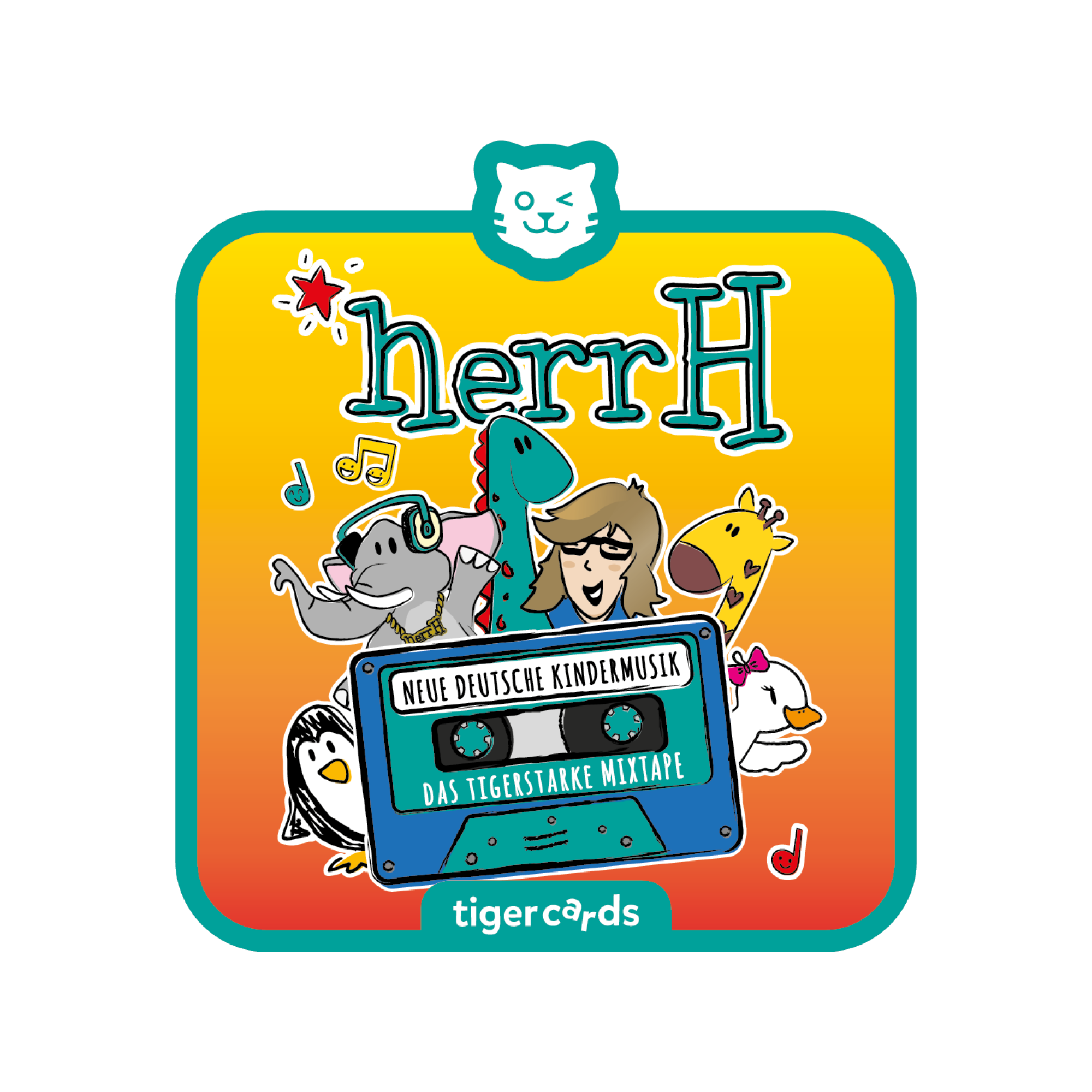 tigercard - herrH: Das tigerstarke Mixtape – Neue deutsche Kindermusik (Exklusive Zusammenstellung)