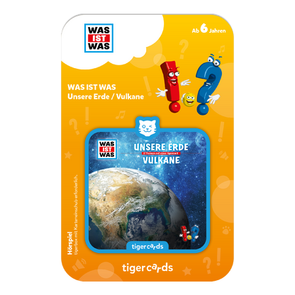 tigercard - WAS IST WAS: Unsere Erde / Vulkane