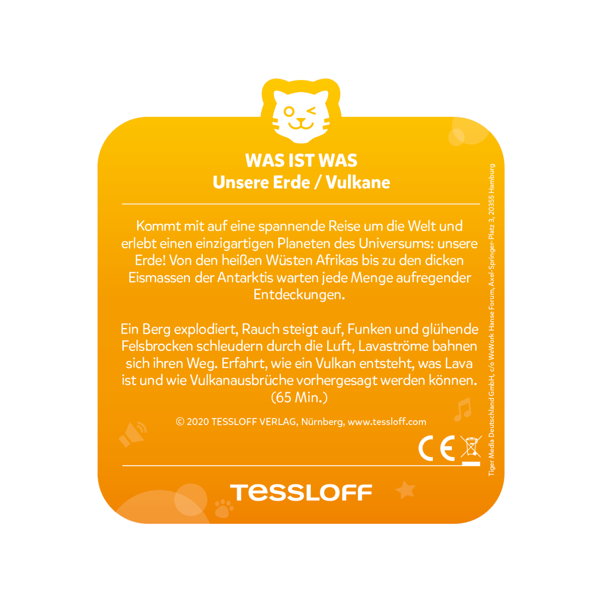 tigercard - WAS IST WAS: Unsere Erde / Vulkane