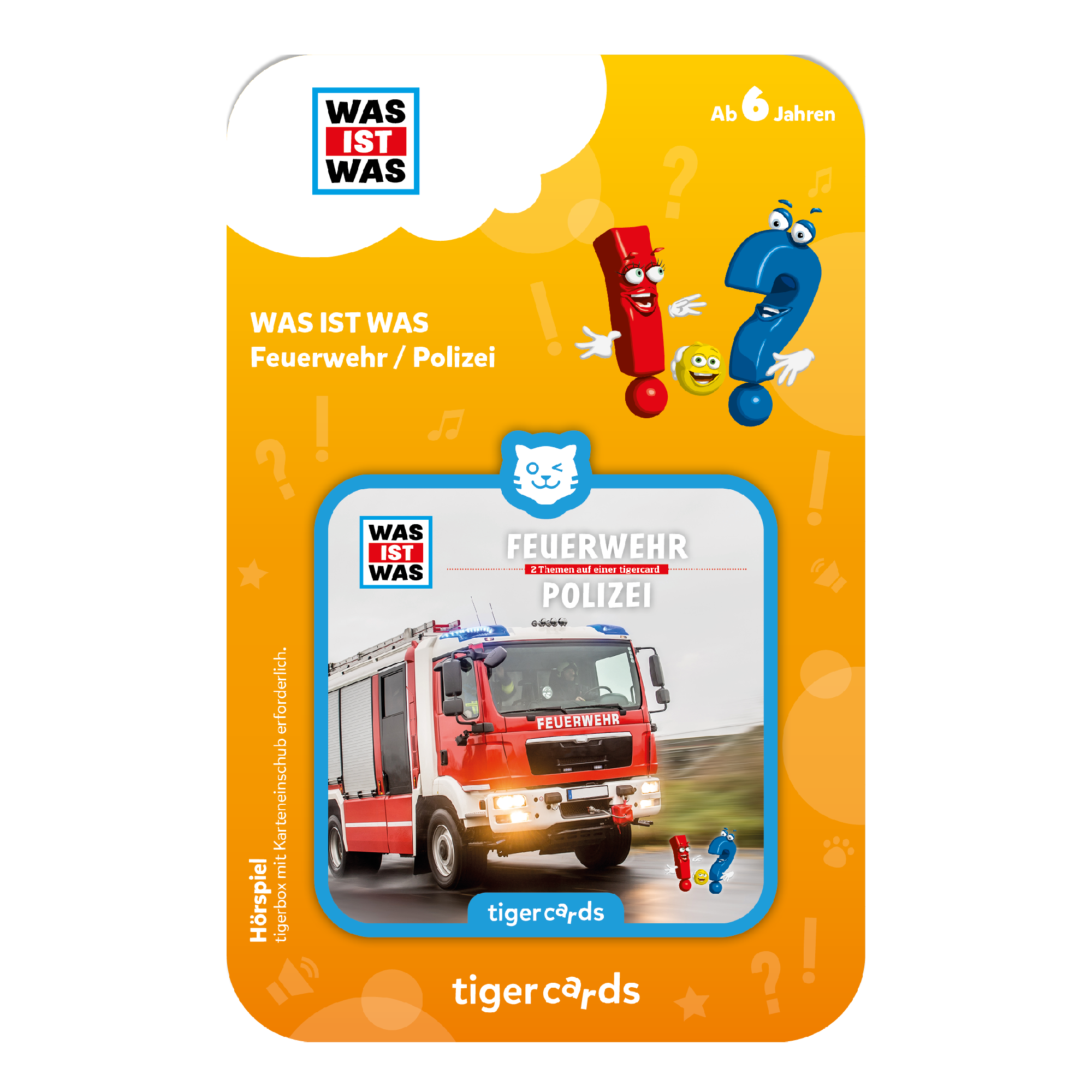 tigercard - WAS IST WAS: Feuerwehr / Polizei