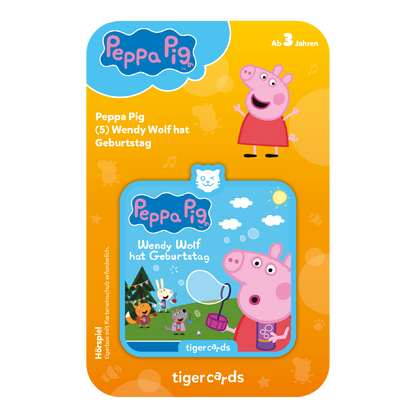 tigercard - Peppa Pig 5: Wendy Wolf hat Geburtstag