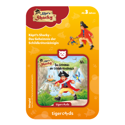 tigercard - Käpt'n Sharky: Das Geheimnis der Schildkrötenkönigin