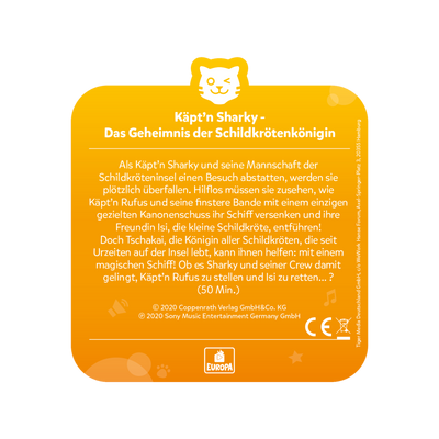 tigercard - Käpt'n Sharky: Das Geheimnis der Schildkrötenkönigin