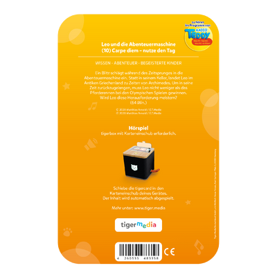 tigercard - Leo und die Abenteuermaschine 10: Carpe diem – Nutze den Tag