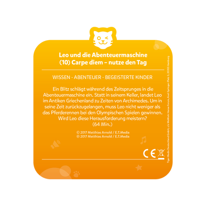 tigercard - Leo und die Abenteuermaschine 10: Carpe diem – Nutze den Tag