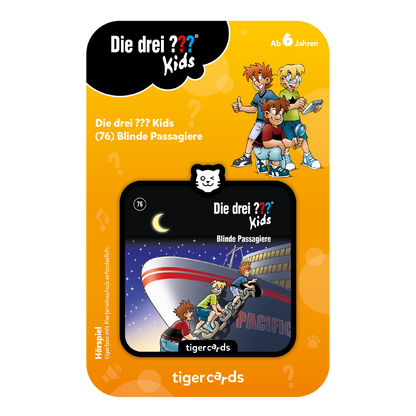 tigercard - Die drei ??? Kids 76: Blinde Passagiere