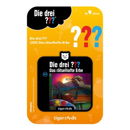 tigercard - Die drei ??? 205: Rätselhaftes Erbe