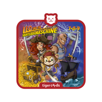 tigercard: Leo und die Abenteuermaschine - Folge 789 - Die Schnitzeljagd-Trilogie