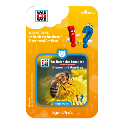 tigercard - WAS IST WAS: Im Reich der Insekten / Bienen und Ameisen